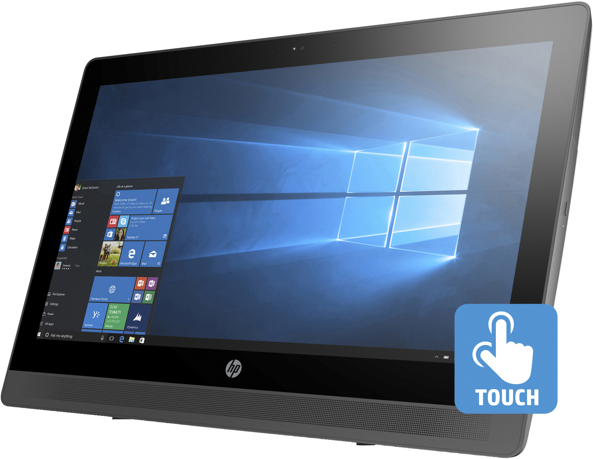 HP ProOne 400 G2 20-tums allt-i-ett-dator med pekfunktion – image 2