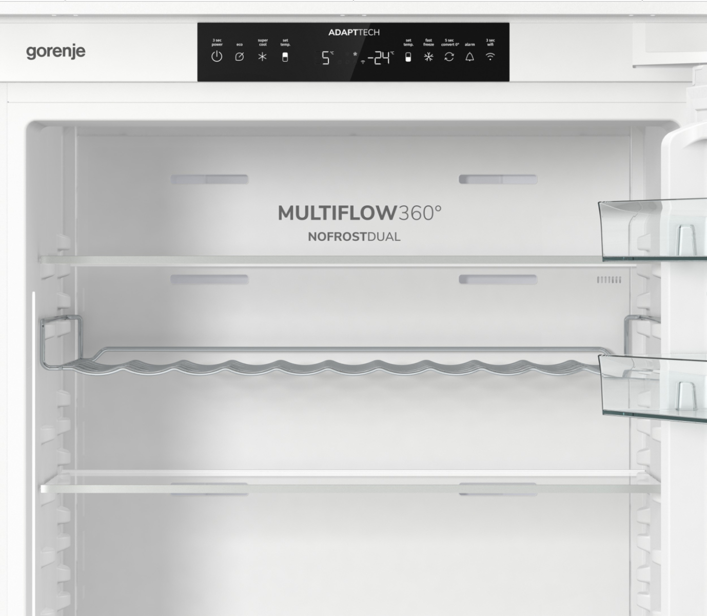 Gorenje Kombinerade kyl/frysskåp NRKI619D61WFE BK070A – image 6