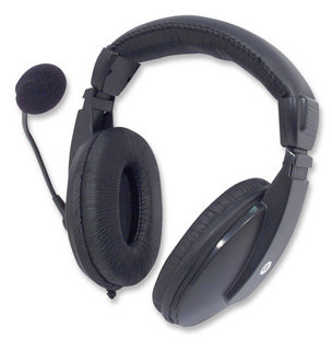 Manhattan 165518 headphones/headset Head-band Gaming Black – image 3