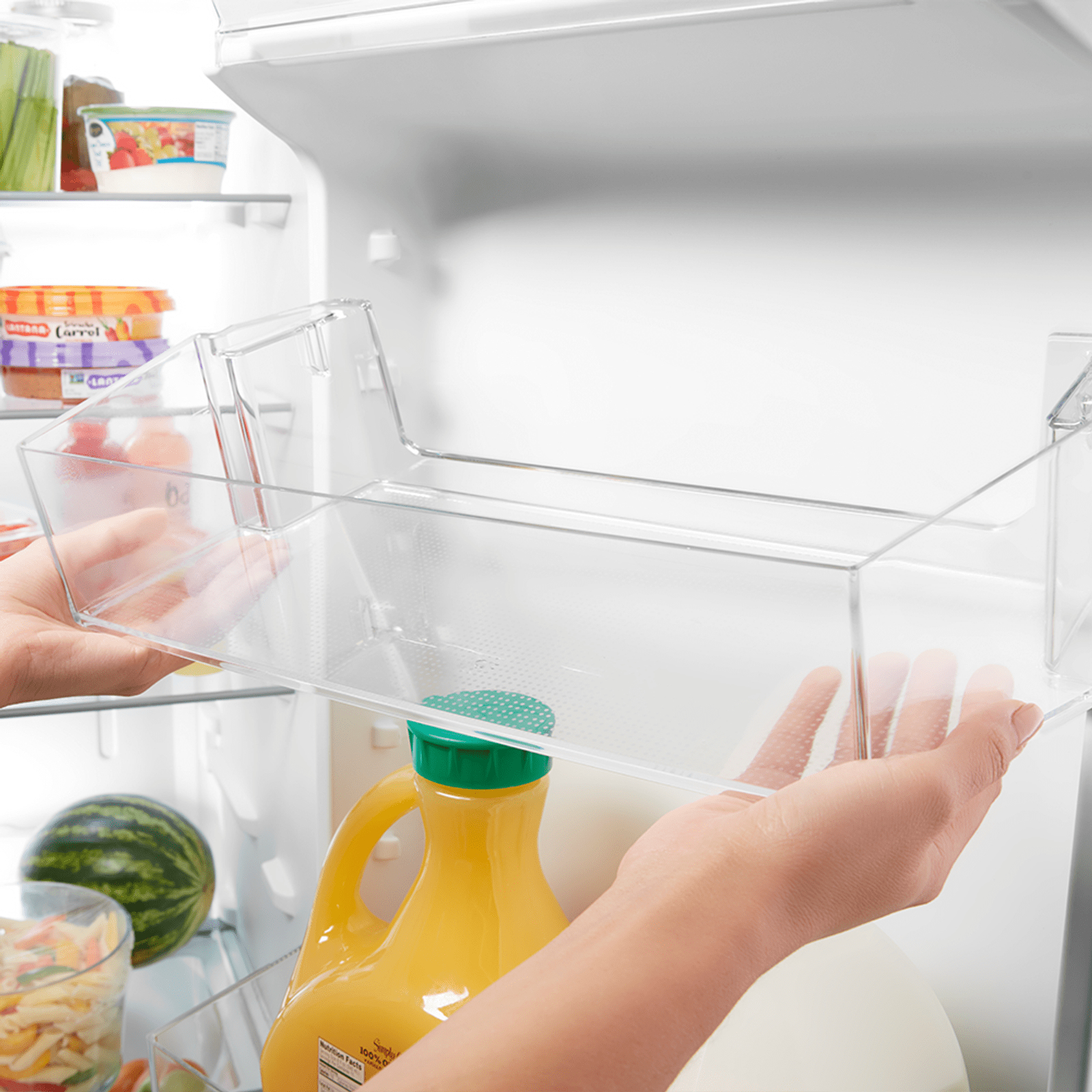 Whirlpool WD2620S side-by-side refrigerator Freestanding White – image 4