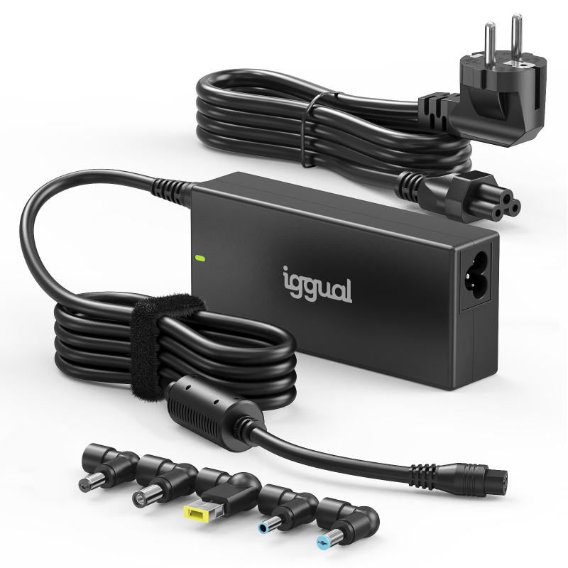 iggual CUA-5T-120W power adapter/inverter Indoor Black – image 1