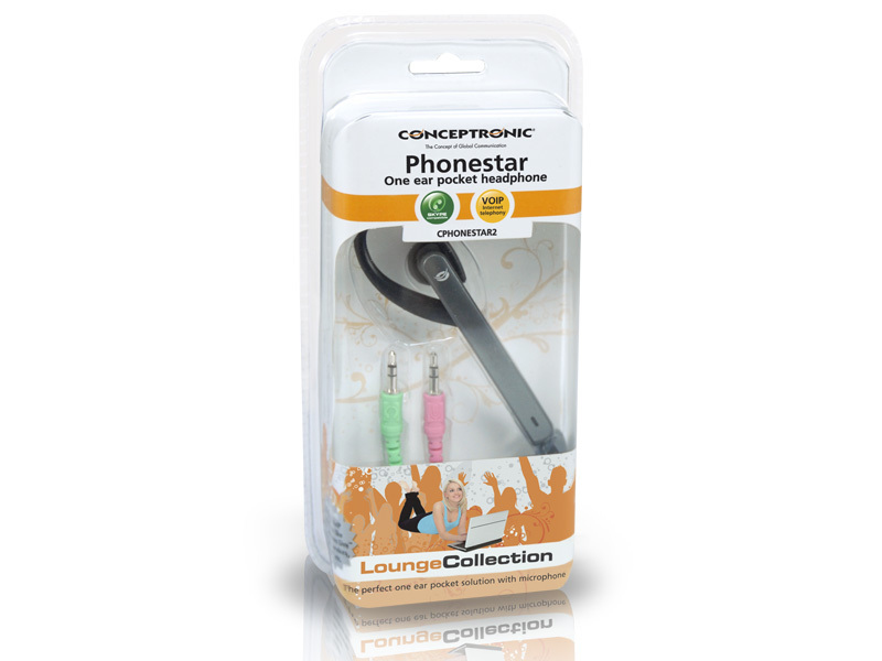 Conceptronic One Ear Pocket Headphone – image 3