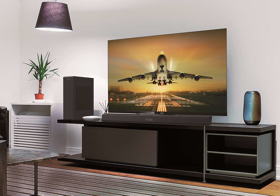 Philips TAB8405 Dolby Atmos Soundbar 2.1 with Wireless Subwoofer – image 3