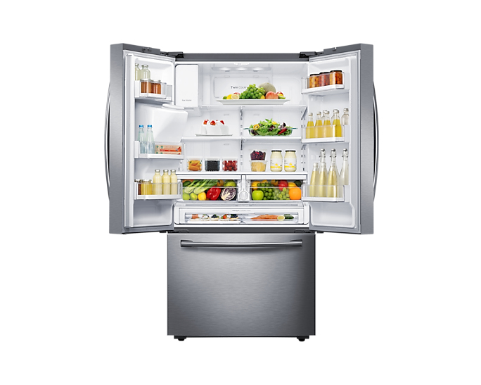 Samsung RF23HCEDBSR side-by-side refrigerator Silver – image 3