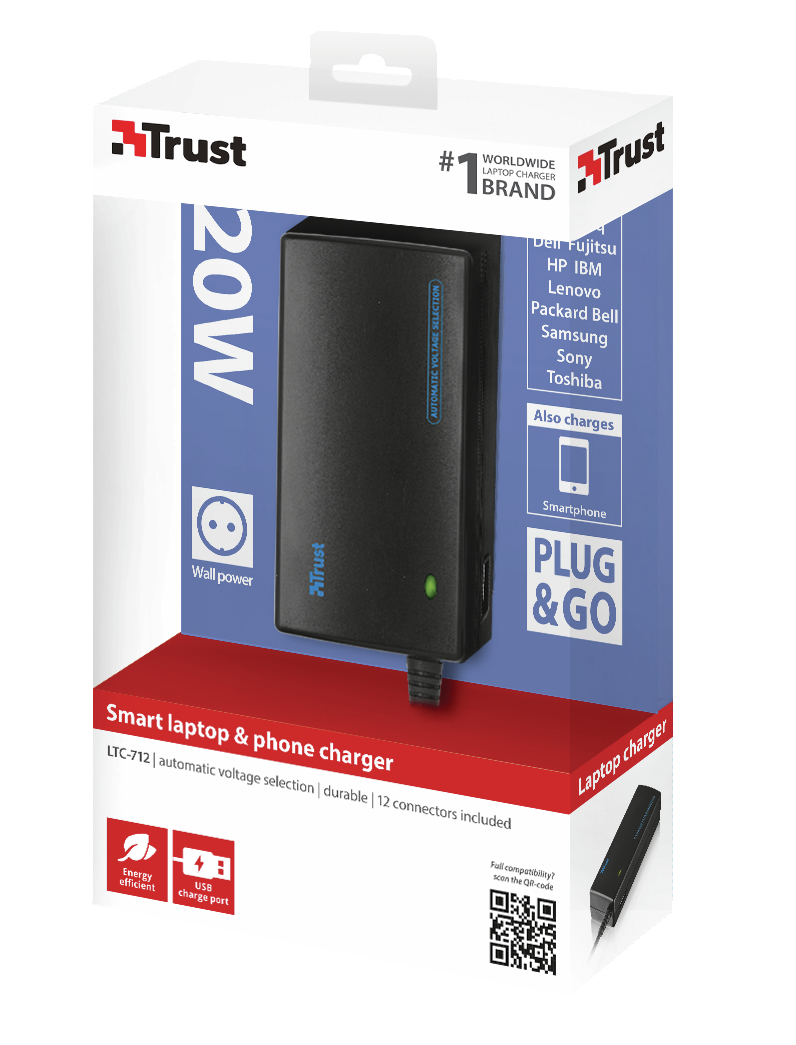 Trust LTC-712 power adapter/inverter Indoor – image 3
