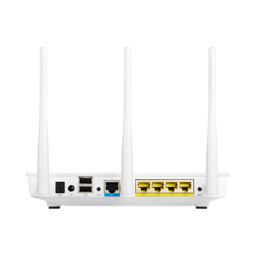 ASUS RT-AC66W wireless router Gigabit Ethernet White – image 2