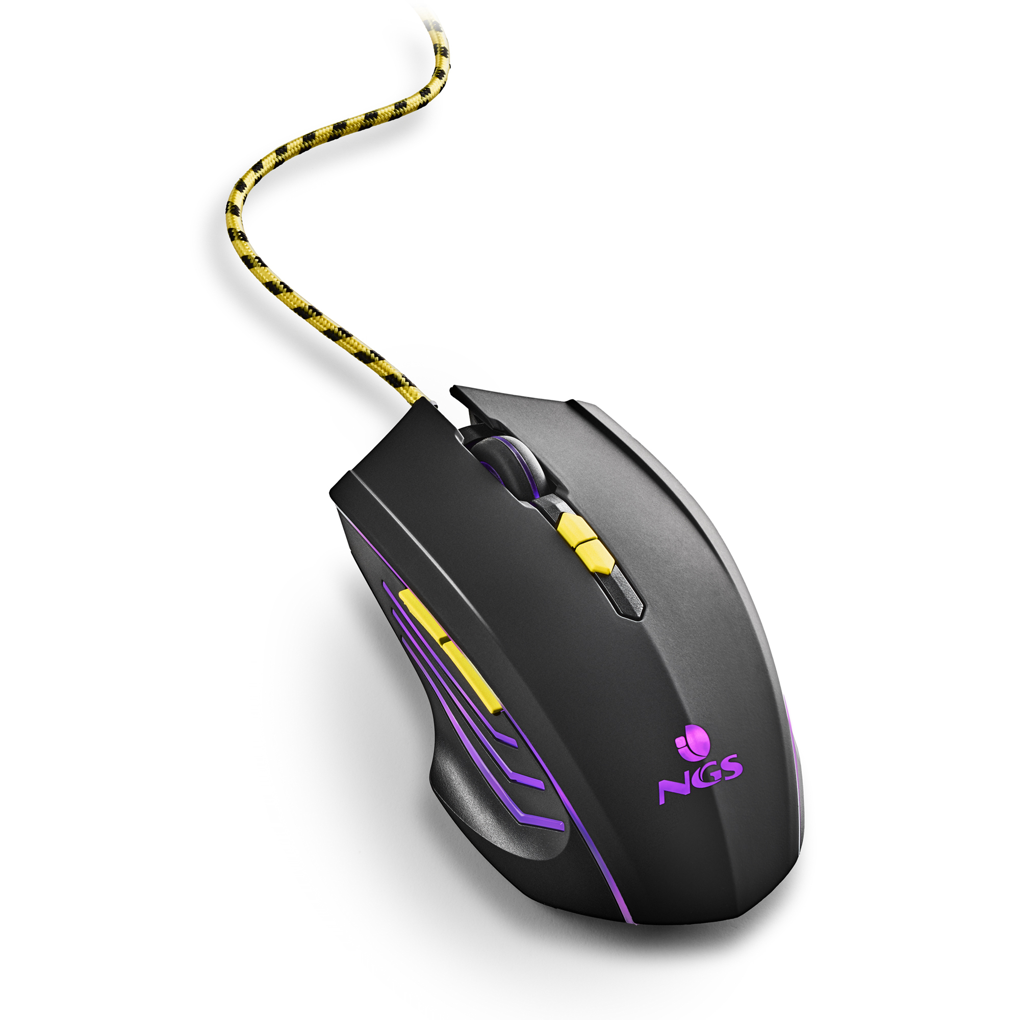 NGS GMX-123 mouse Gaming Ambidextrous USB Type-A Optical 3200 DPI – image 2