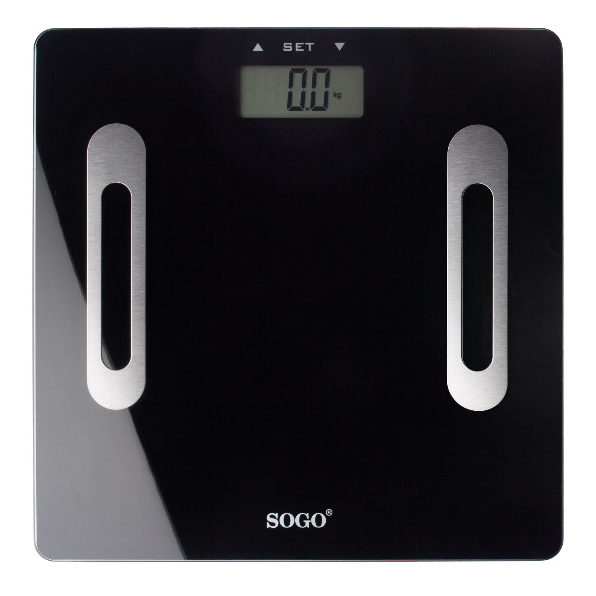 BAB-SS-3981 personal scale Square Black Electronic personal scale