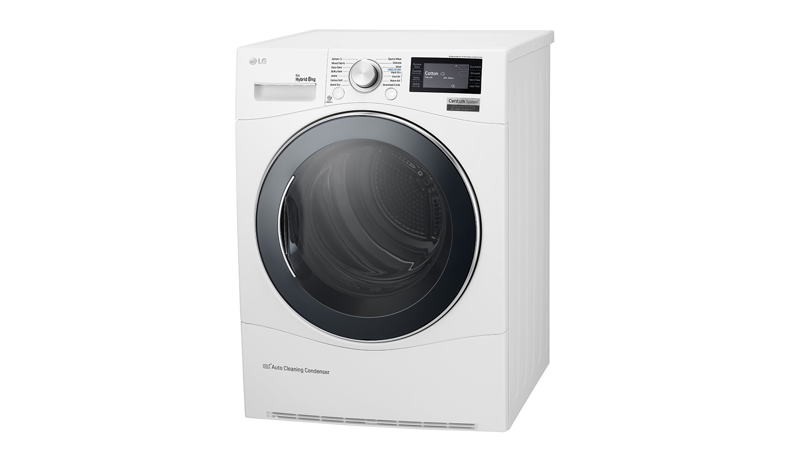 LG RC8084AV3W tumble dryer Freestanding Front-load – image 2