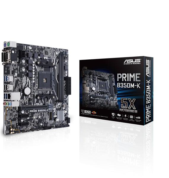 ASUS B350M-K AMD B350 Socket AM4 micro ATX – image 3