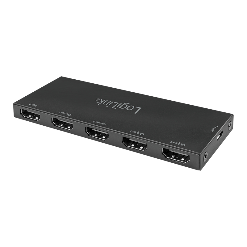 LogiLink CV0141 video splitter HDMI 4x HDMI – image 2