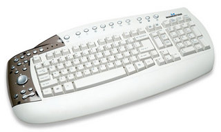 Manhattan 171588 keyboard USB + PS/2 White – image 3