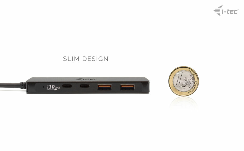 i-tec Metal USB-A/USB-C HUB 2x USB 3.0 + 2x USB-C (10 Gbps) – image 9