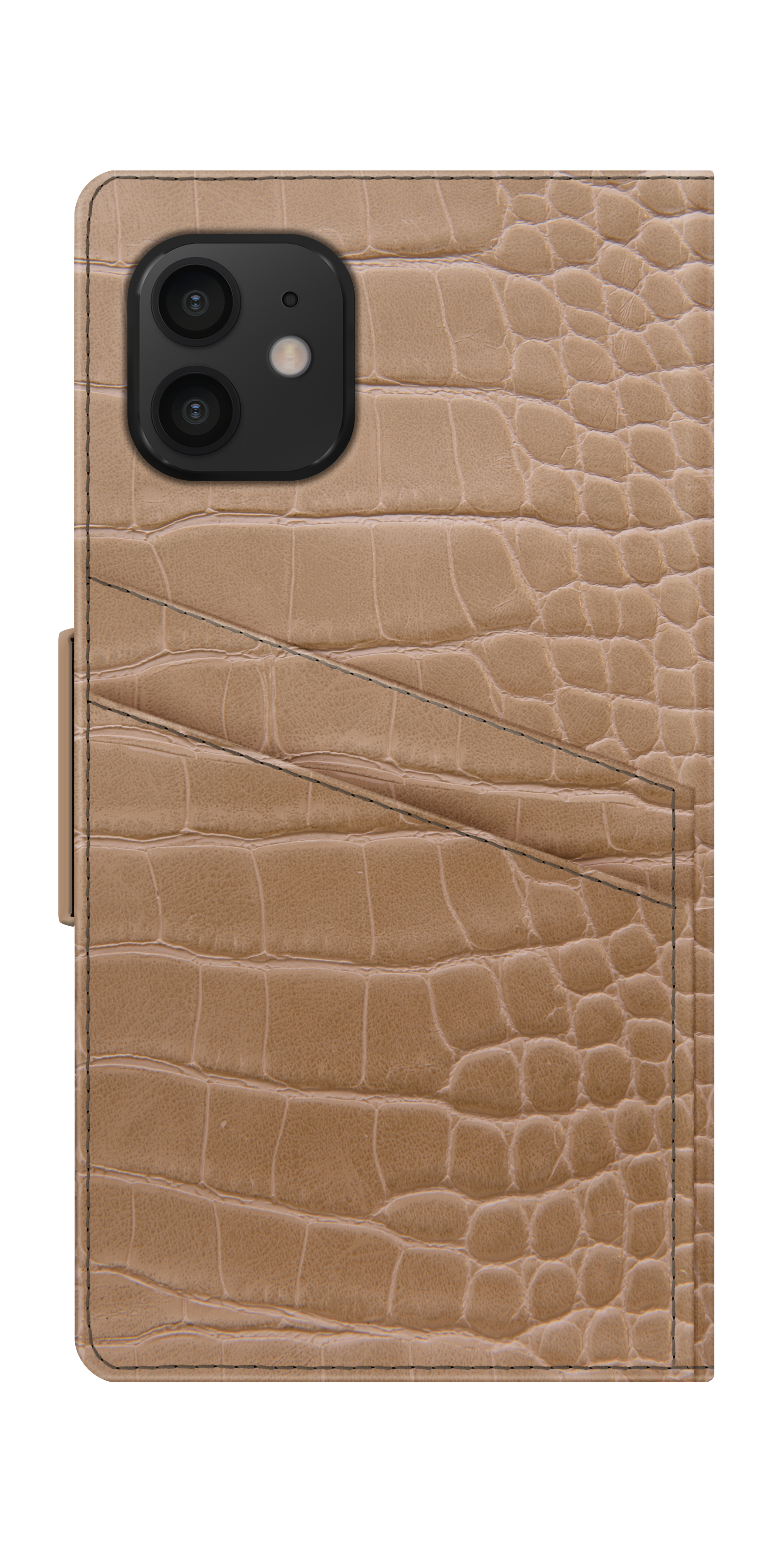 iDeal of Sweden Atelier Wallet iPhone 12/12P Camel Croco – image 4