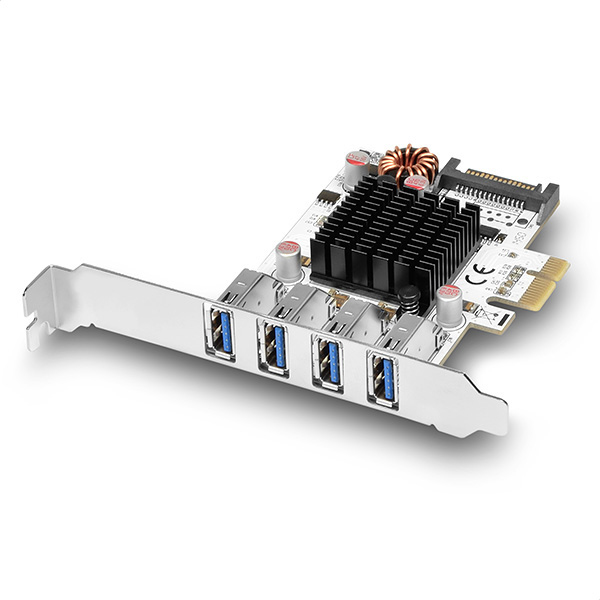 Axagon PCEU-43VQ interface cards/adapter Internal USB 3.2 Gen 1 (3.1 Gen 1) – image 2
