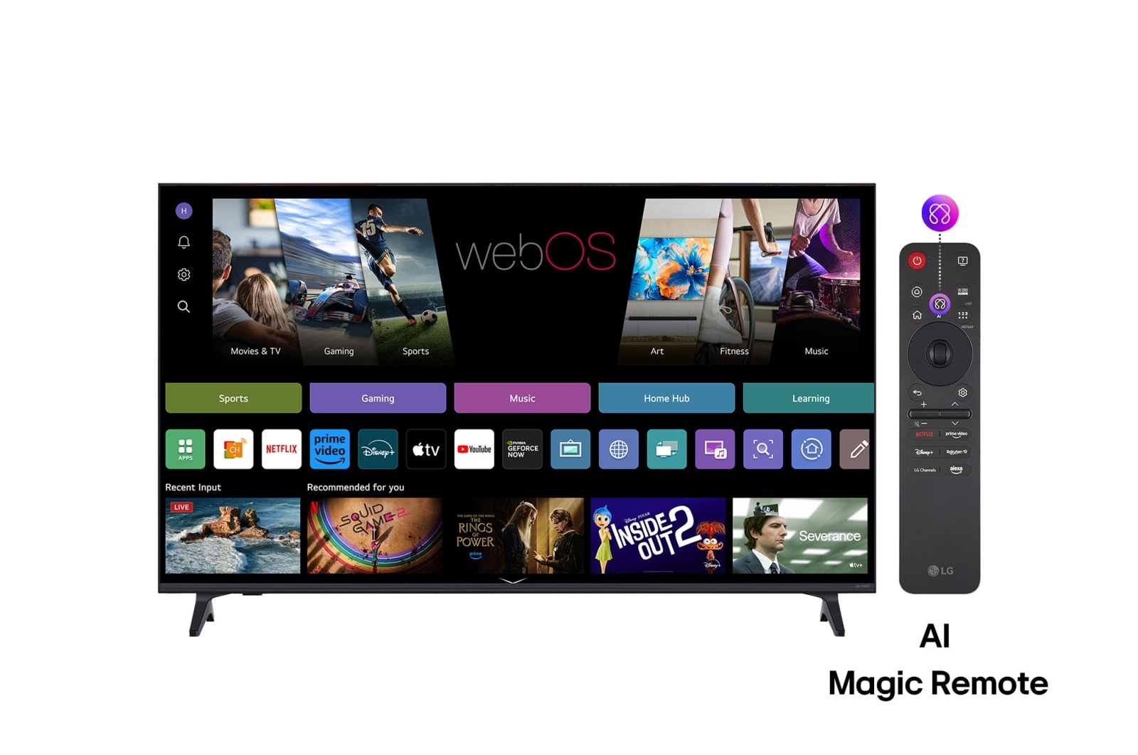 LG QNED AI 65QNED70A6A TV – image 2