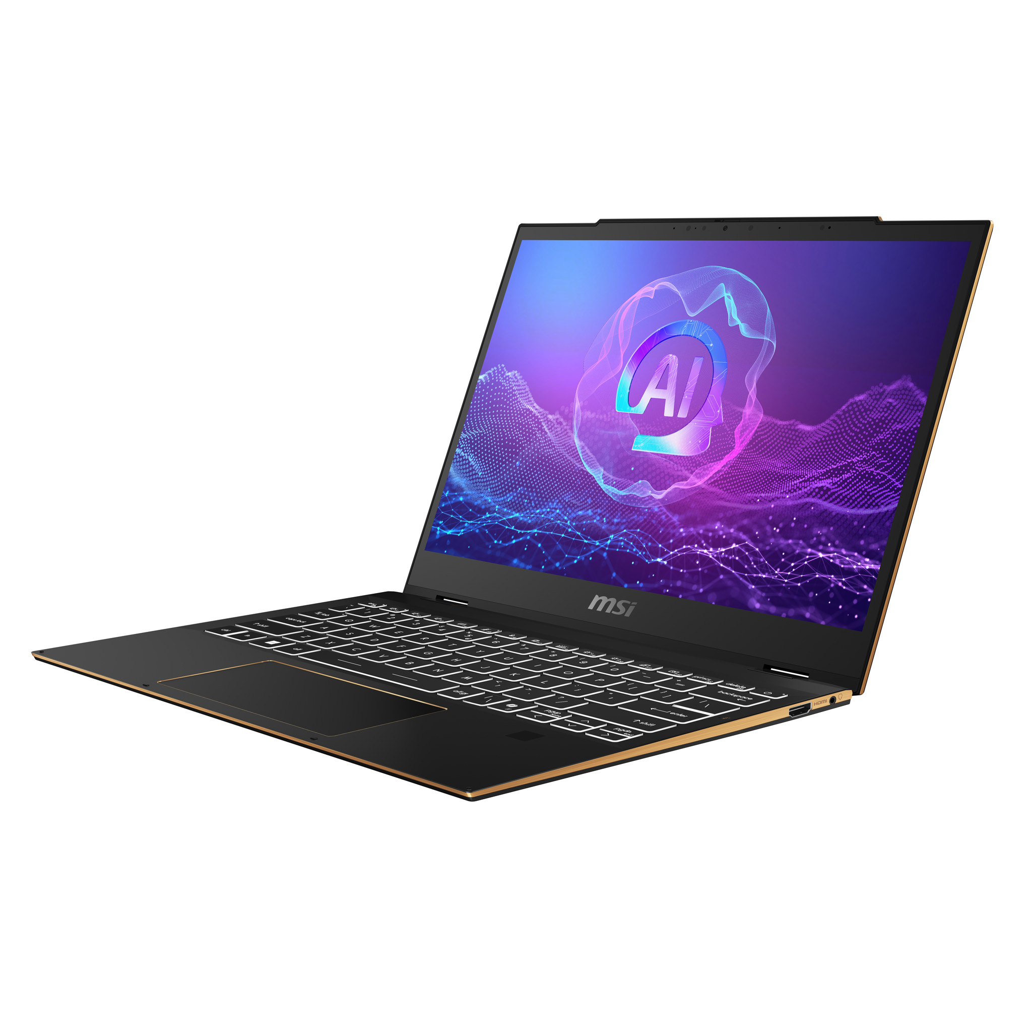 MSI Summit 13 AI Evo A2HMTG-076FR Intel Core Ultra 7 255H Ibrido (2 in 1) 33,8 cm (13.3") Touch screen Full HD+ 32 GB LPDDR5x-S