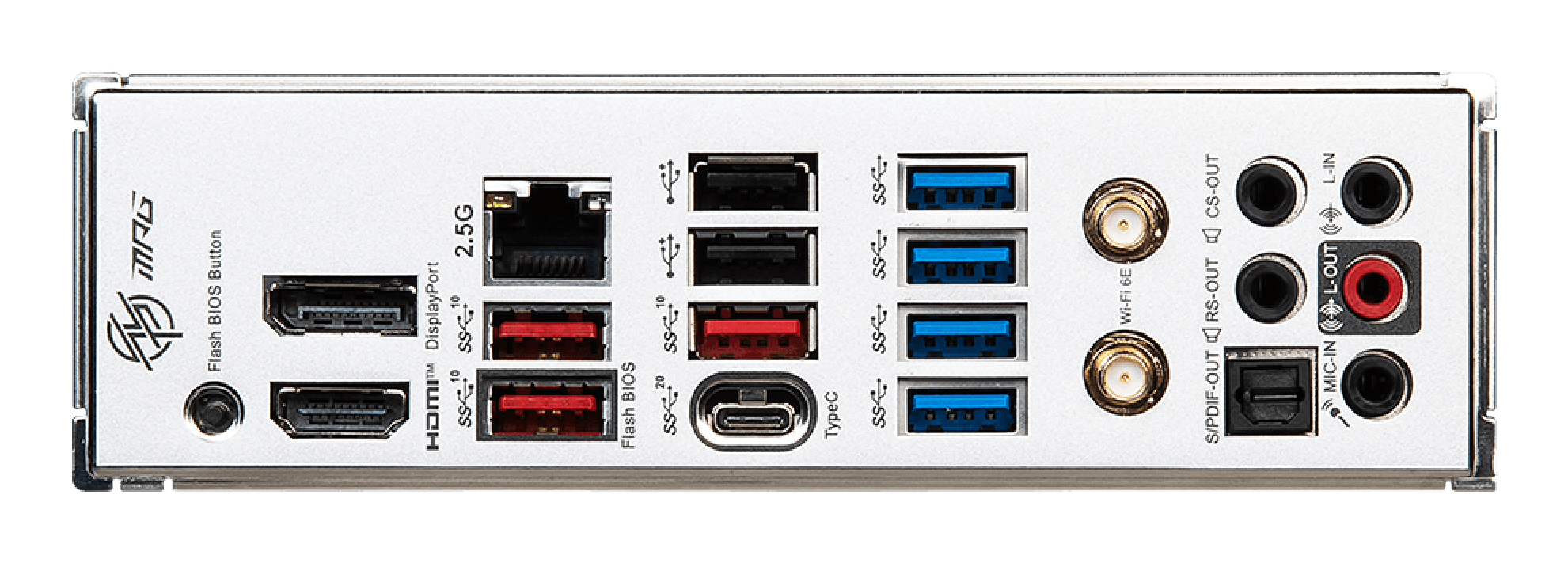 Tarjeta Madre MSI MPG B650 EDGE WIFI - Socket AM5 - 4x DDR5 - 4800/5000/7800+(OC)MHz - HDMI - DisplayPort - USB 2.0/3.2 - ATX - MPG B650 EDGE WIFI