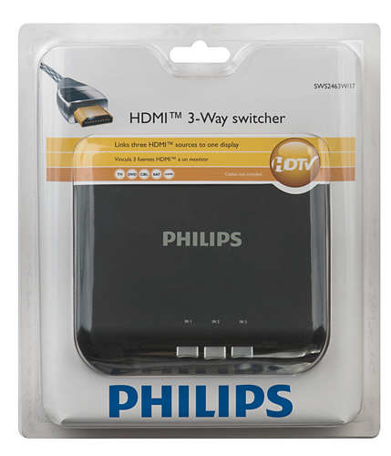Philips SWS2463W/17 video switch HDMI – image 2
