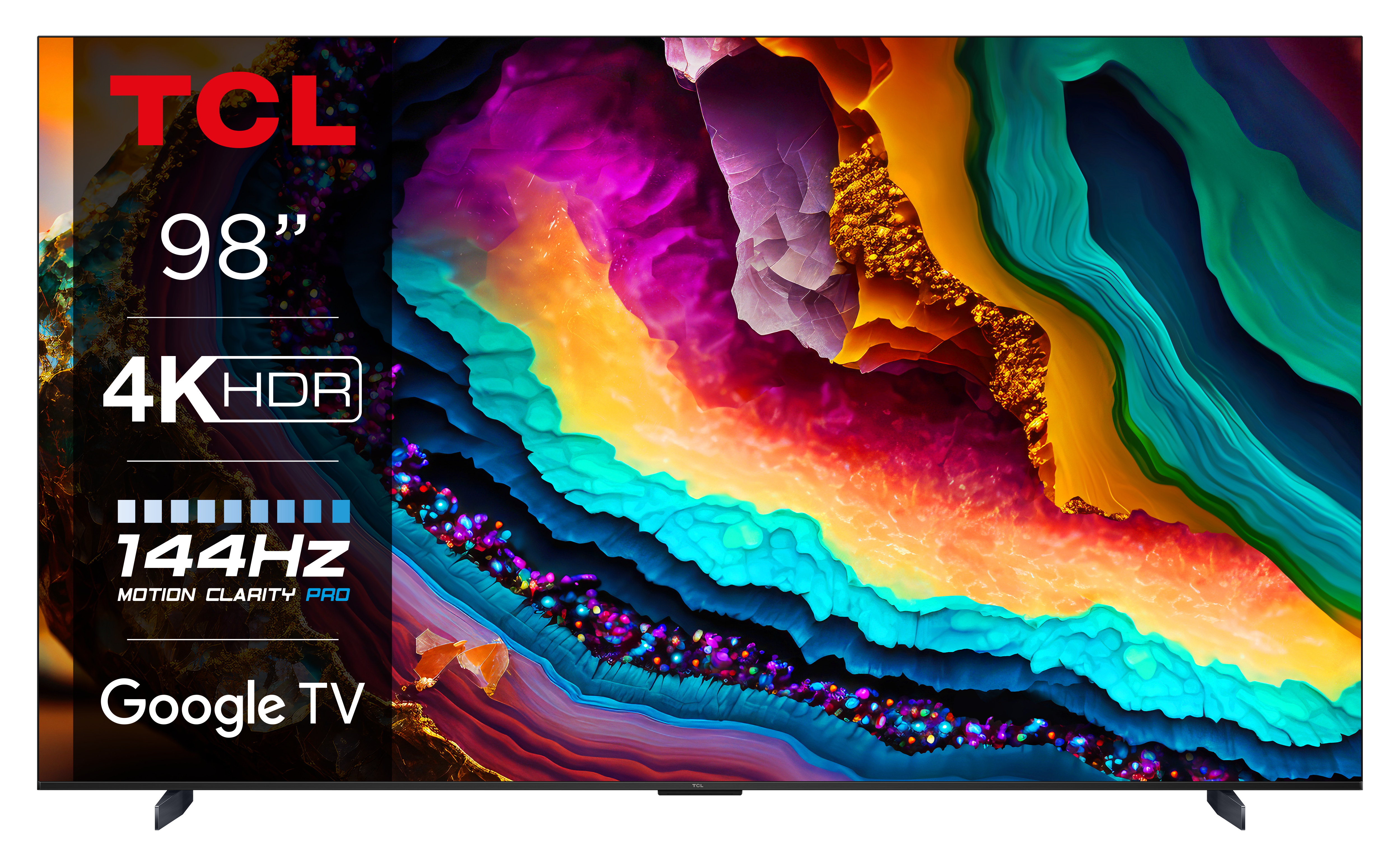 TV TCL 98P744 4K HDR avec Google TV et Game Master Pro 2.0 — photo 1
