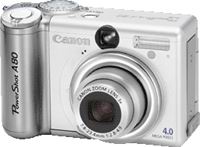Canon Powershot A80 ARTIS 4Mp 3X Optisch 10X Digitale Zoom 32MB Direct print