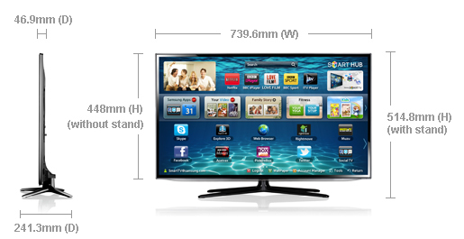 Samsung UE32ES6300U 81.3 cm (32") Full HD Smart TV Wi-Fi Grey – image 5