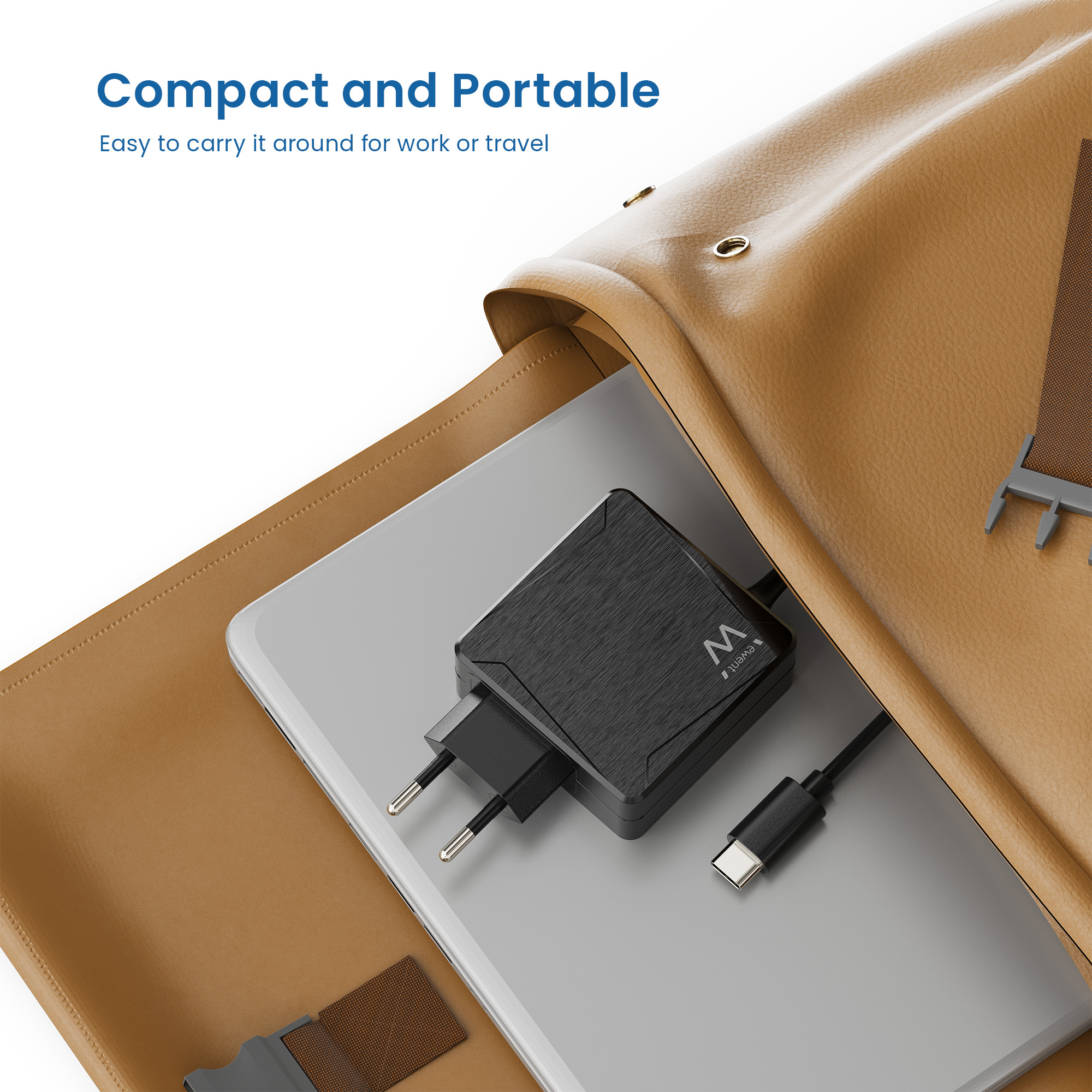 Ewent EW3978 mobile device charger Laptop Black AC Fast charging Indoor – image 7