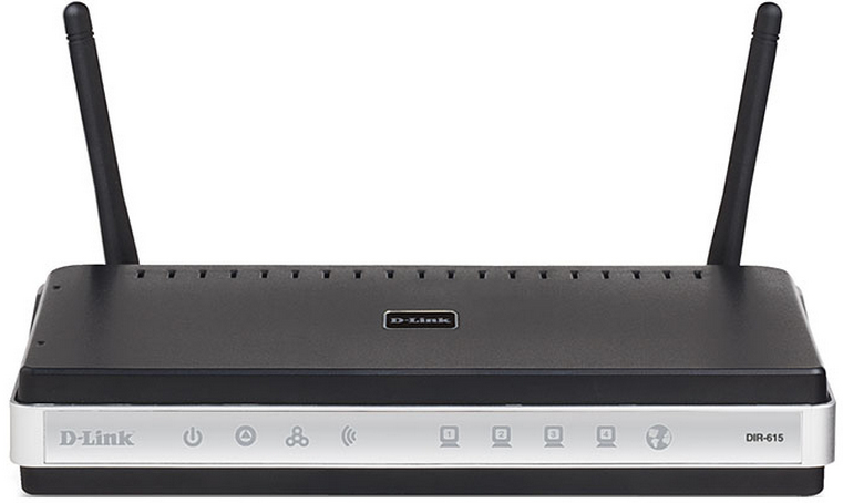D-Link DIR-615 wireless router Fast Ethernet Black