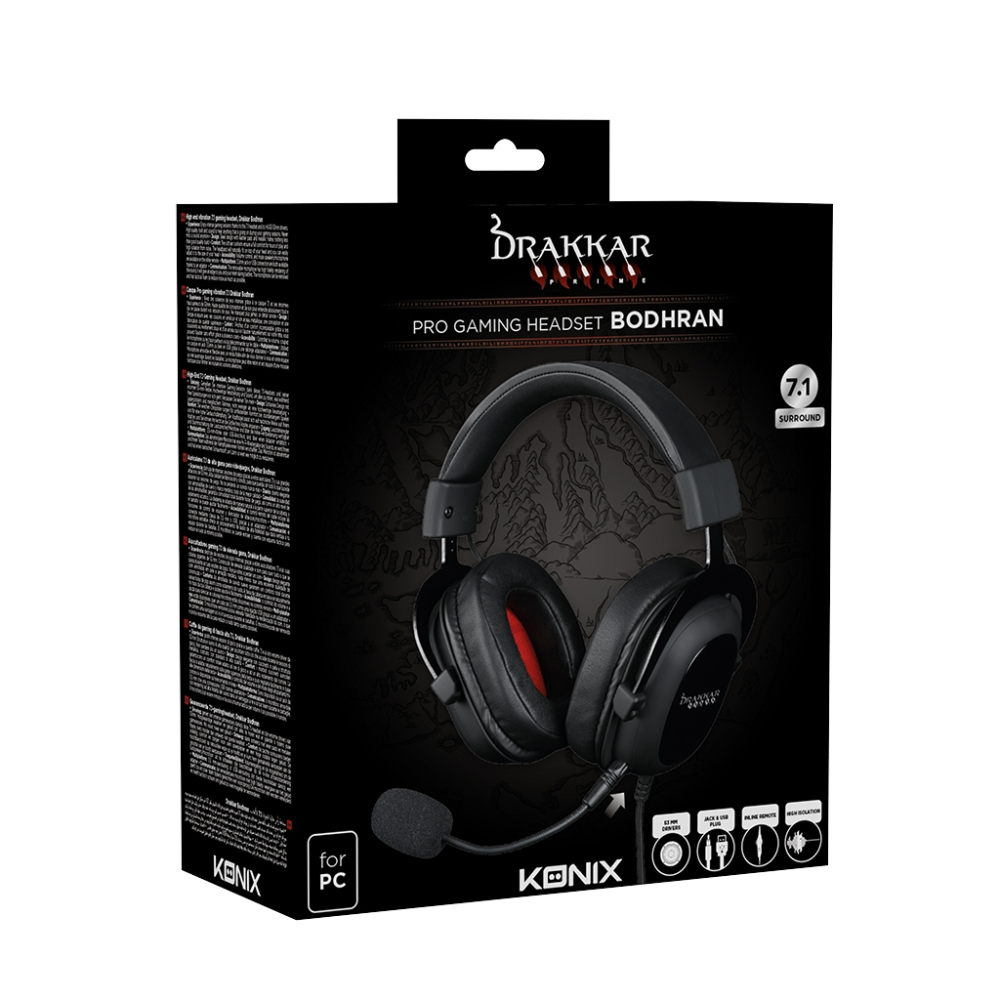 Konix KX DKP 7.1HYBRID BODHRAN HEADSET – image 6