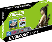 ASUS EN9600GT/HTDI/512M graphics card GeForce 9600 GT GDDR3 – image 3