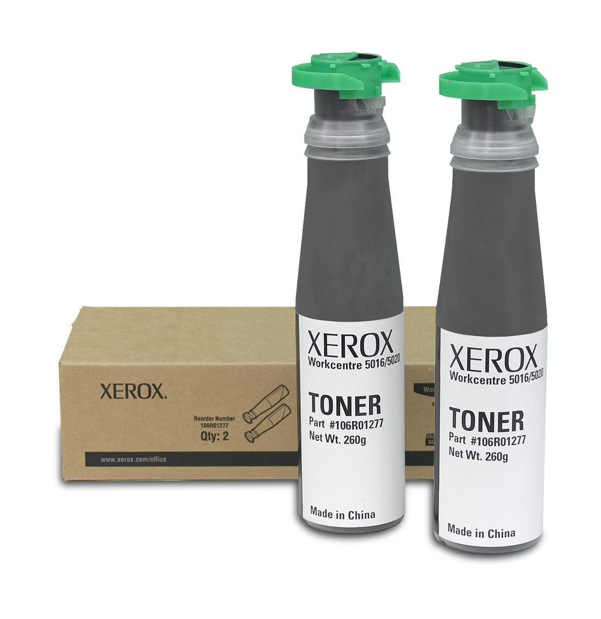 Xerox botella de tóner negro