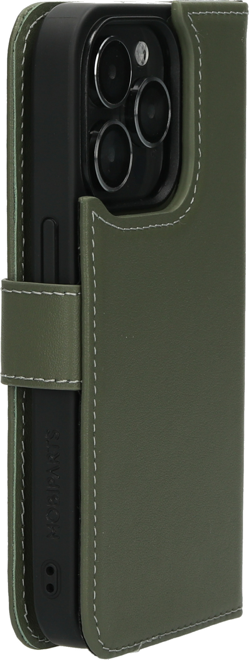 Mobiparts Leather 2 in 1 Wallet Case Apple iPhone 15 Pro Green – image 4