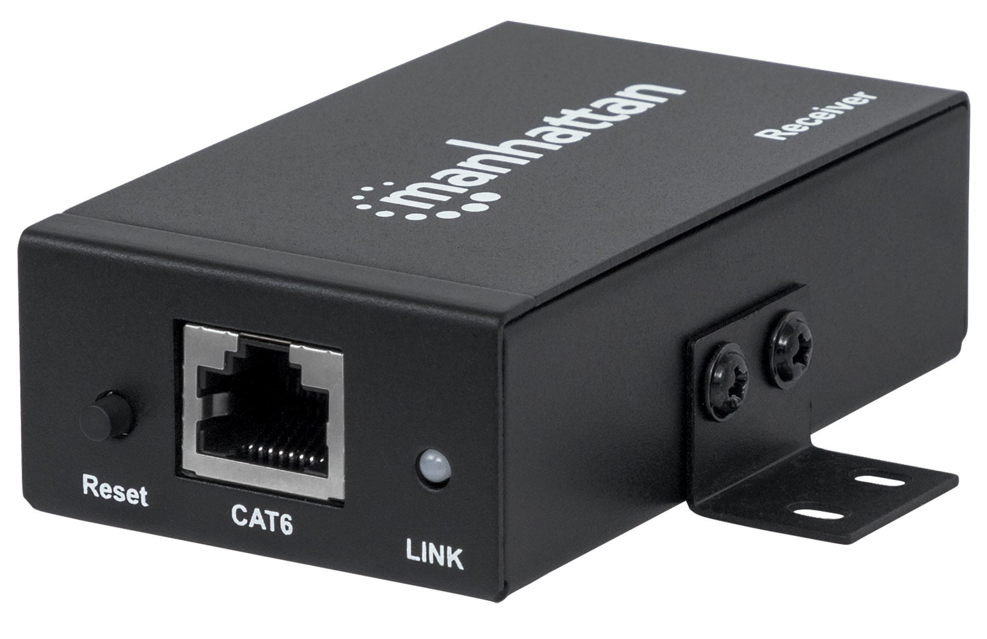 Manhattan 1080p HDMI Extending Receiver Unit, Receives One Input Signal from Transmitter up to 50m, Single Ethernet Cable per Receiver, use with 207829, Black, – image 9