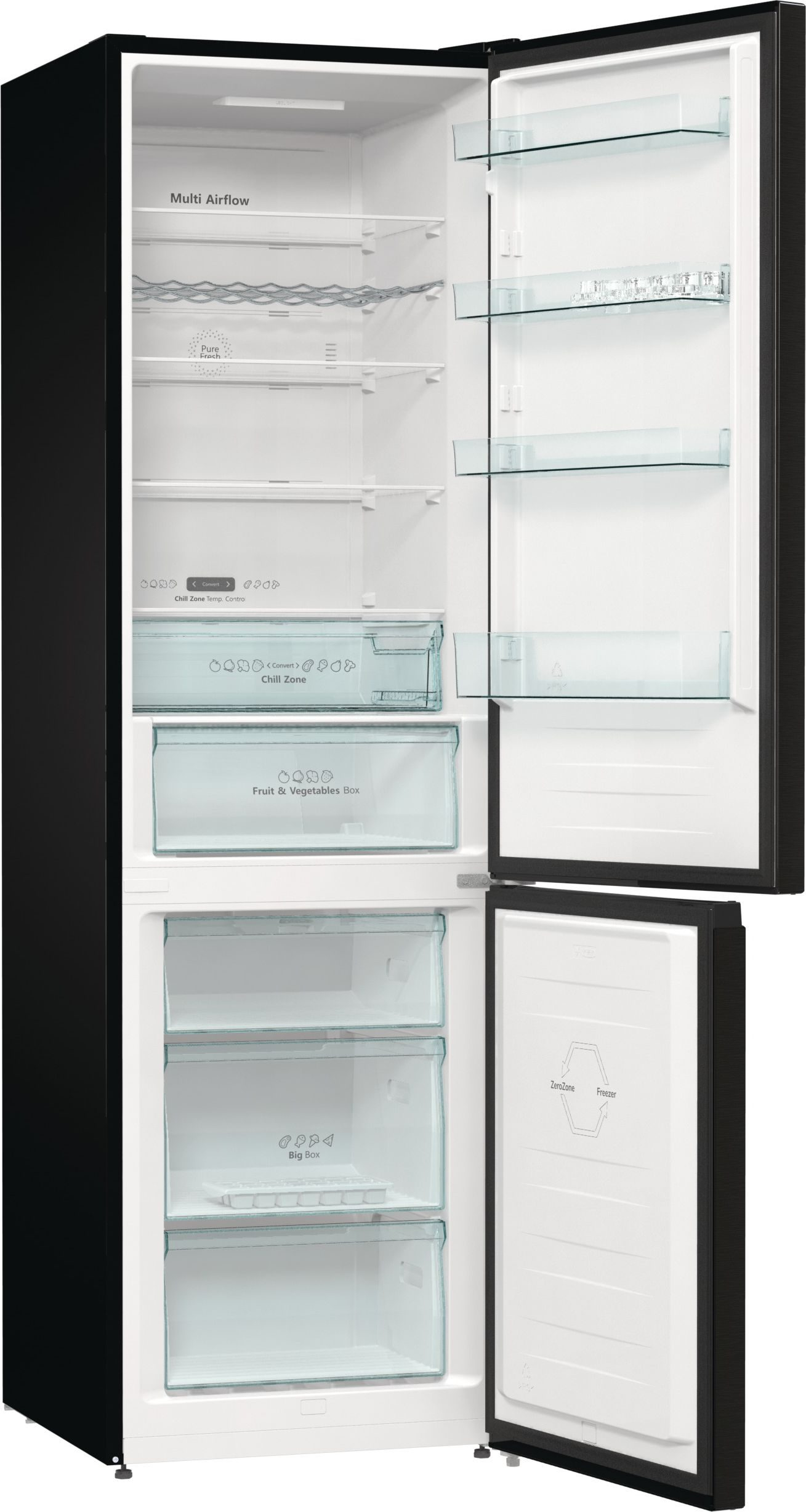 Hisense RB470N4BFD fridge-freezer Freestanding – image 2