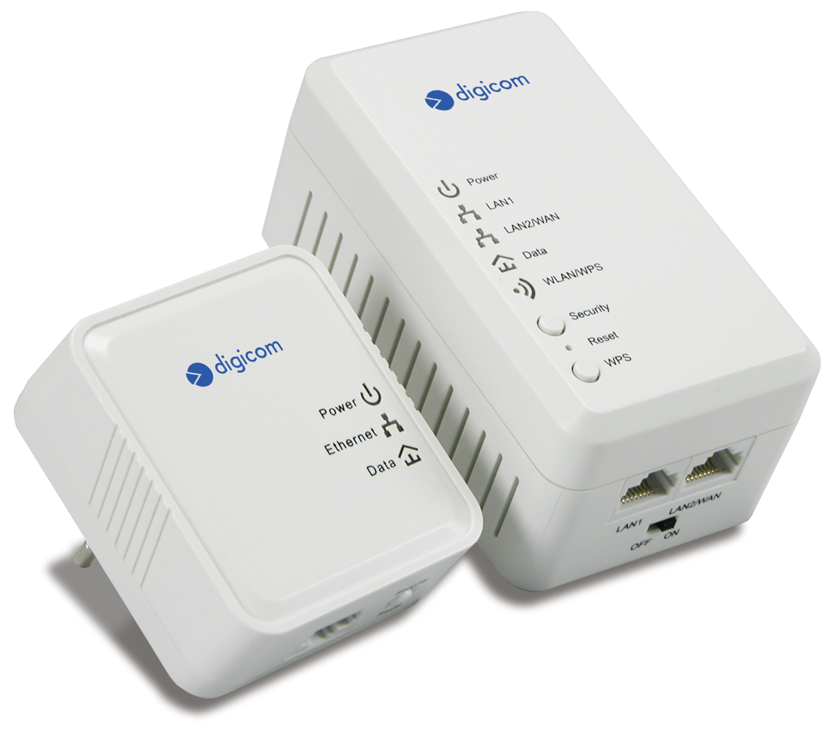 Digicom PL500WK-A01 500 Mbit/s Ethernet LAN Wi-Fi White – image 1
