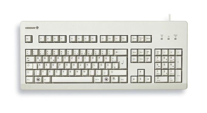 CHERRY G80-3000 keyboard Home USB QWERTY Spanish Grey