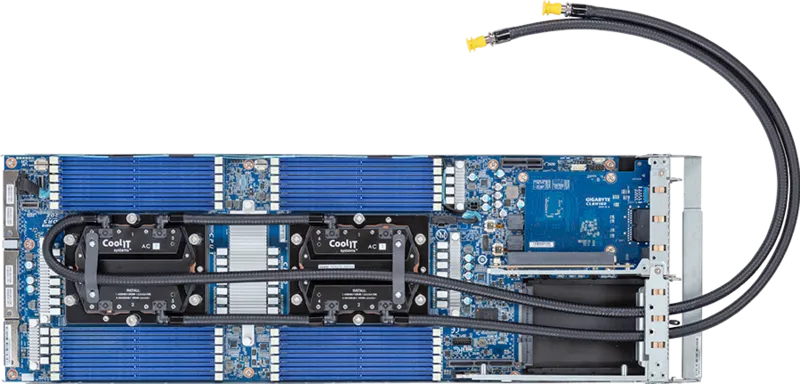 GIGABYTE H273-Z80-LAW1 AMD SoC Socket SP5 Rack (2U) Black, Steel – image 6