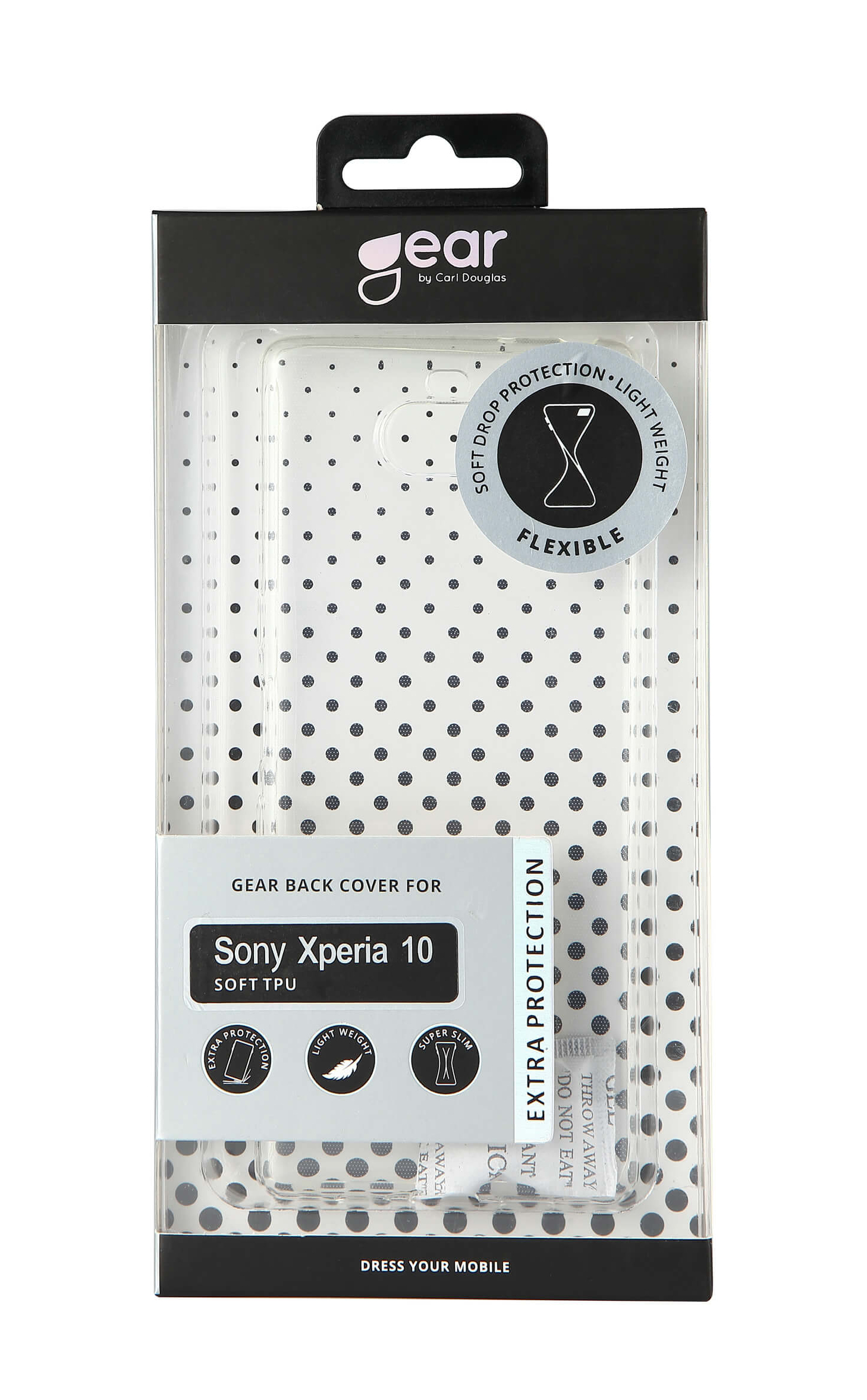 Gear Phone Case TPU Transparent - Sony Xperia 10 – image 2