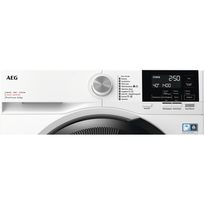 AEG LWR73864 washer dryer Freestanding Front-load White – image 4