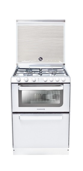Rosieres TRG60RB/NG cooker Freestanding cooker Electric Gas White