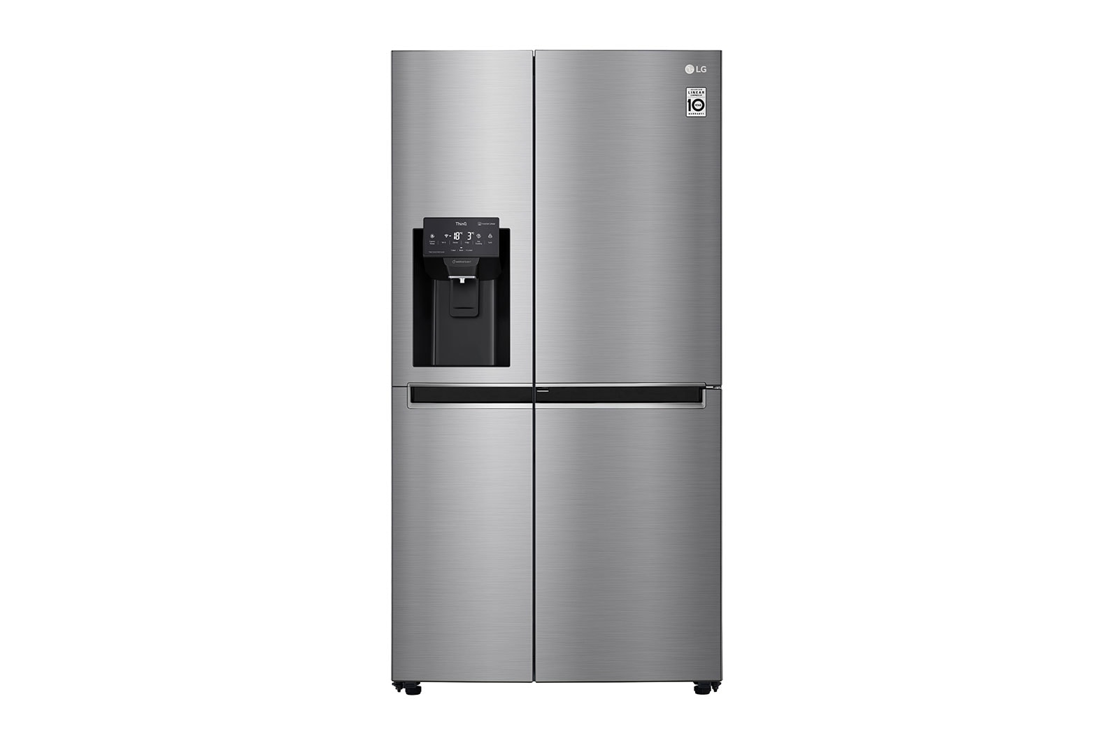 LG GSJ761PZEE side-by-side refrigerator Freestanding – image 2
