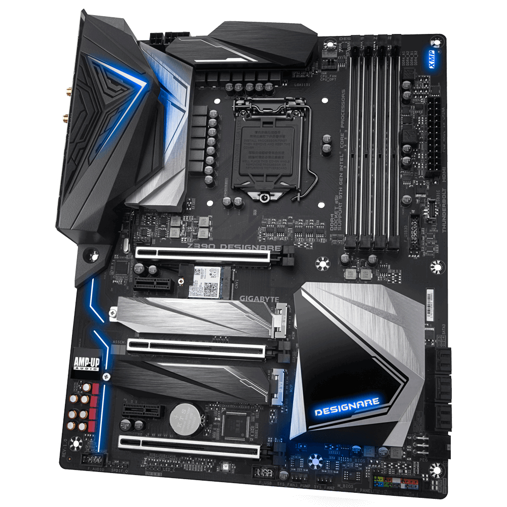 GIGABYTE Z390 DESIGNARE (rev. 1.0) – image 3