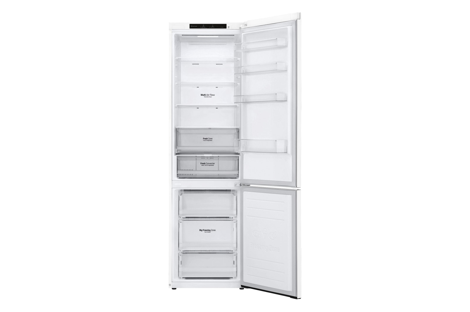 LG GBP62SWNCN1 fridge-freezer Freestanding – image 3