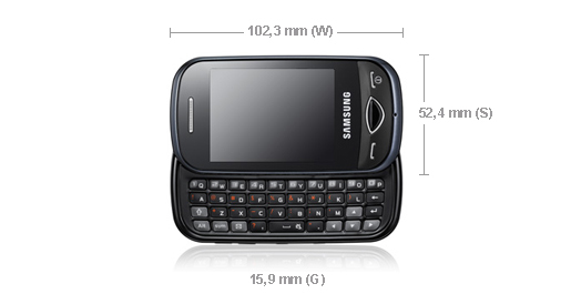 Samsung GT-B3410IKAPLS mobile phone – image 2