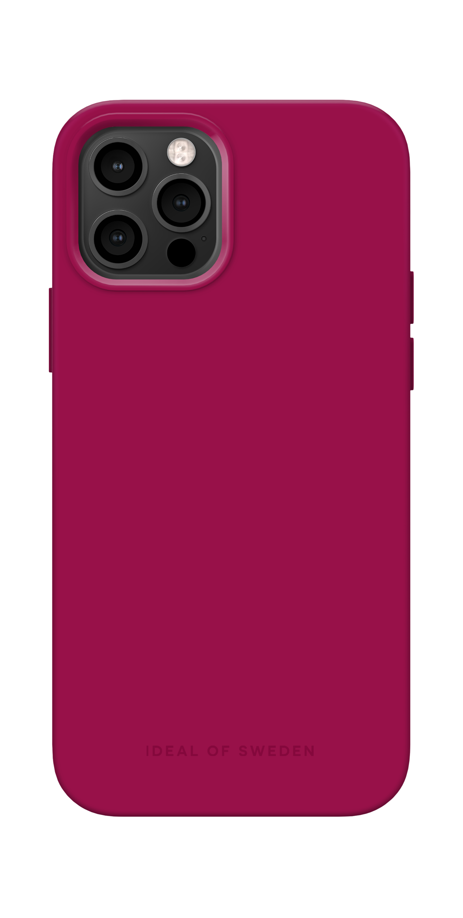 iDeal of Sweden Silicone Case iPhone 12/12P Magenta – image 3