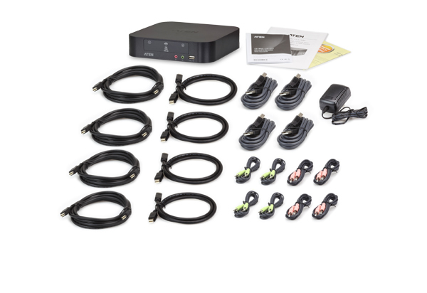 ATEN CS1944 KVM switch Black – image 4