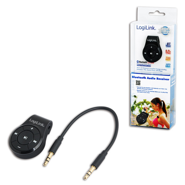 LogiLink BT0022 Bluetooth music receiver 10 m Black – image 2