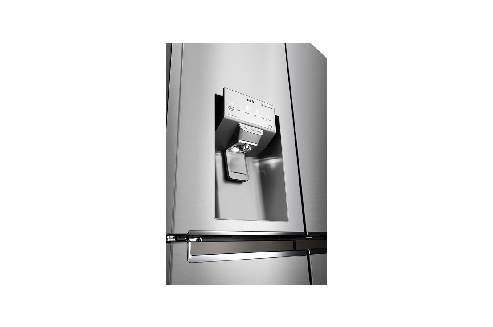 LG GMJ945NS9F side-by-side refrigerator Freestanding – image 9