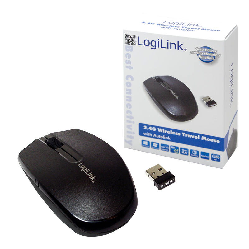 LogiLink ID0114 mouse Office Ambidextrous RF Wireless Optical 1200 DPI – image 3