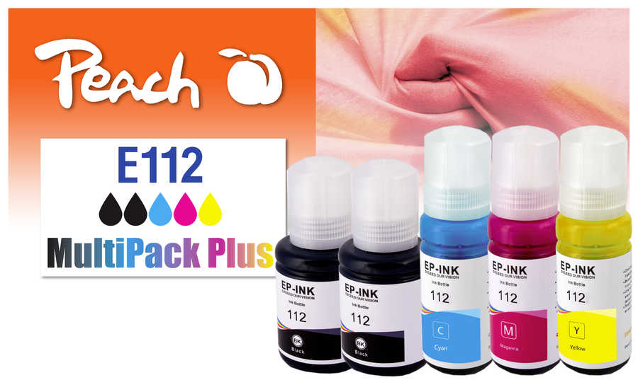 Peach 321761 ink cartridge 5 pc(s) Compatible Standard Yield Black, Cyan, Magenta, Yellow